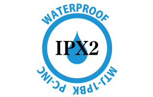 IPX2防滴II形