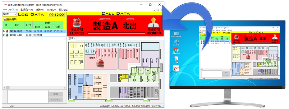 工場アンドン